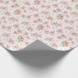 Rosa ros Baby Shower Presentpapper