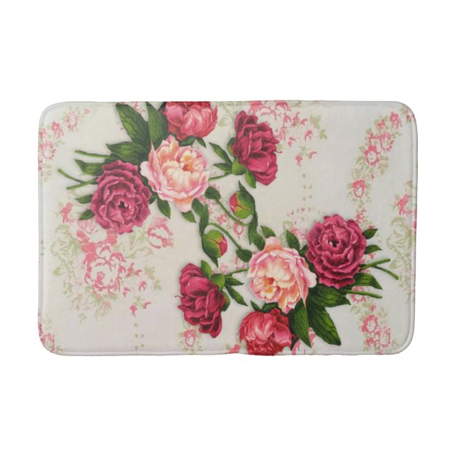 Rosa ros Bath Mat Badrumsmatta (Framsidan)