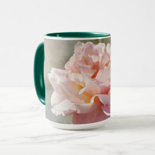  Rosa ros-blomman Mugg Kopp