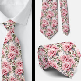 Rosa ros Blommigt Flowers Slips