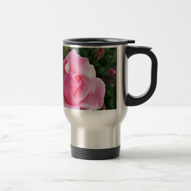 rosa ros blomning resemugg (Höger)