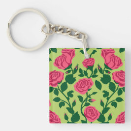 Rosa ros blomster mönster