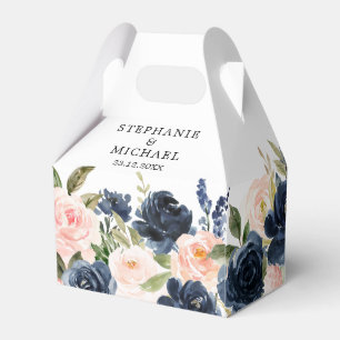 Rosa ros Boho Bröllop Presentaskar