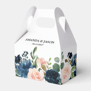  Rosa ros Boho Bröllop Presentaskar