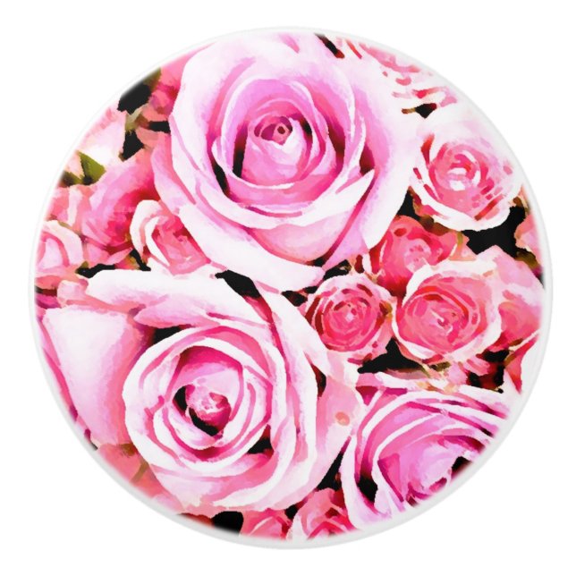 Rosa ros bouquet knopp (Framsidan)