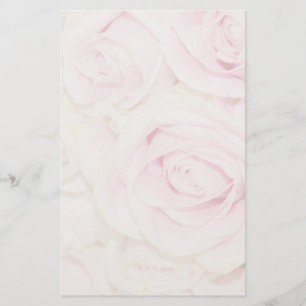 Rosa ros brevpapper