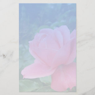 rosa ros brevpapper