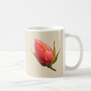Rosa ros Bud Kaffemugg