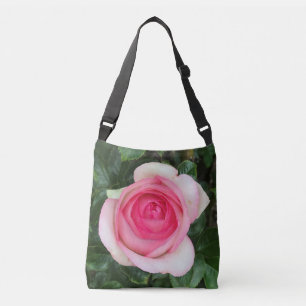 Rosa ros Crossbody Bag Axelväska