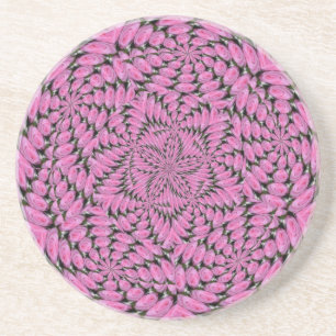 Rosa ros Design Underlägg Sandsten