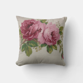 Rosa ros Elegance Kudde