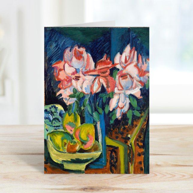 Rosa ros | Ernst Ludwig Kirchner Kort (Skapare uppladdad)