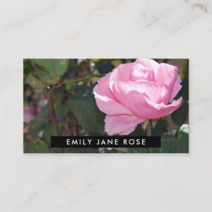 Rosa ros, Floristry Visitkort