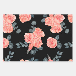 Rosa ros Flower Blommönster