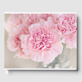 Rosa ros Flowers Gästböcker