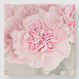 Rosa ros Flowers Stenunderlägg