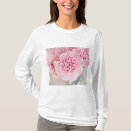 Rosa ros Flowers T Shirt