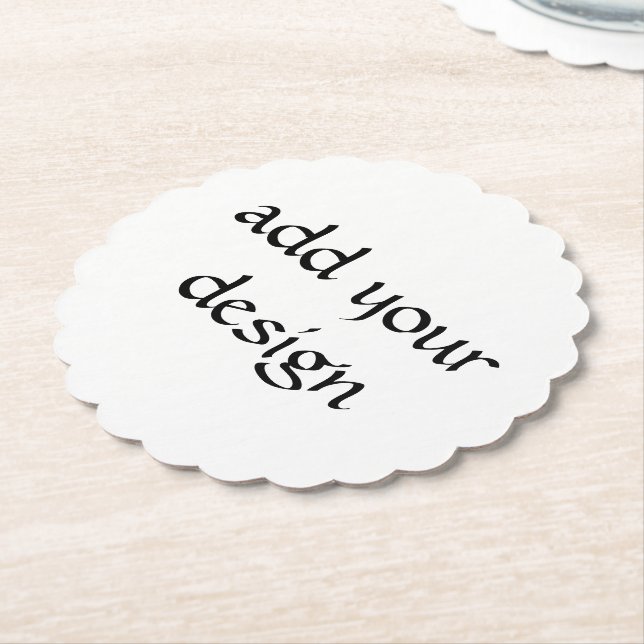 Rosa ros födelsedag underlägg papper (Vinklad)