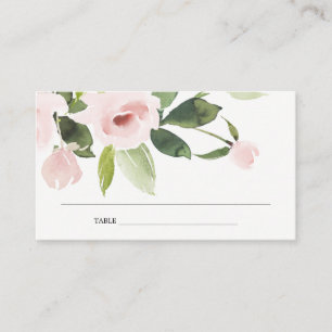 ROSA ROS FÖRSTA HELIGAN-KORT VISITKORT