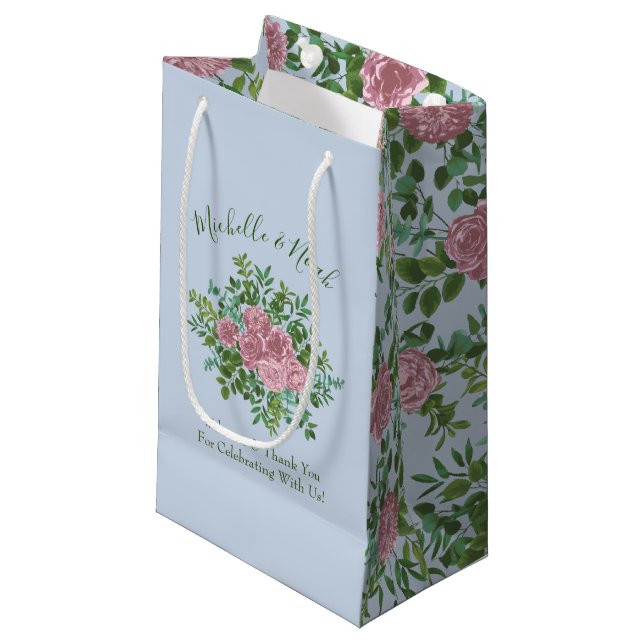 Rosa ros Garden Vår bröllop (Framsidan Vinklad)