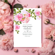 Rosa ros Garden Wedding