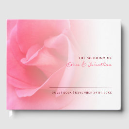 Rosa ros gästböcker