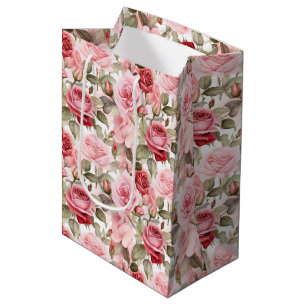 Rosa ros Gift Bag