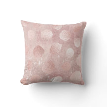 Rosa ros Glitter Metallic Polka dots Girly