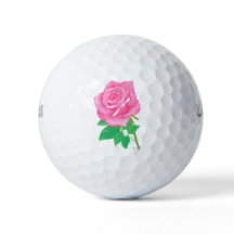 Rosa ros Golf Bollar