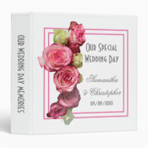 Rosa ros gräns bouquet bröllop