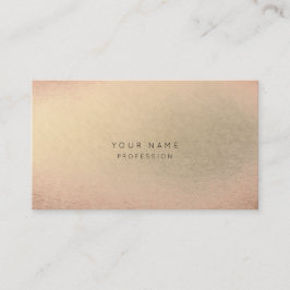  Rosa ros Guld-champaign Minimal hudblåsa Tidsbeställning Kort