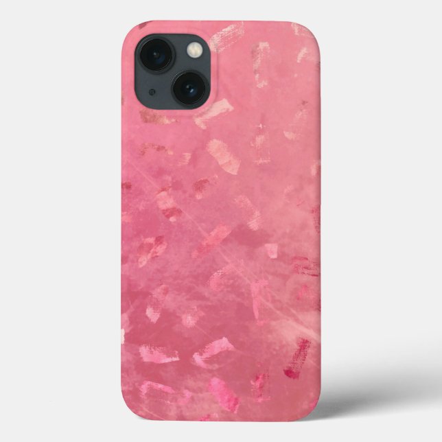 Rosa ros Guld Faux Glitter Struktur (Baksida)