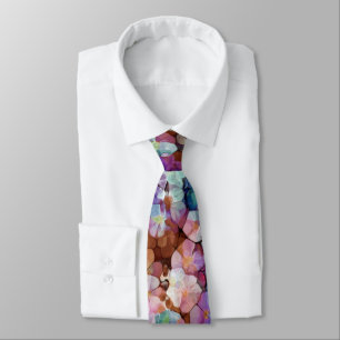 rosa ros Guld Teal Mosaic Millefiori Flowers Slips