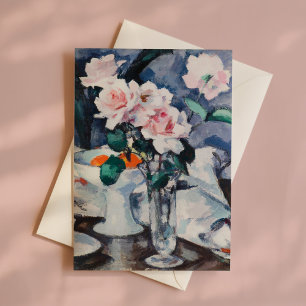 Rosa ros i Glass Vas   Samuel John Peploe