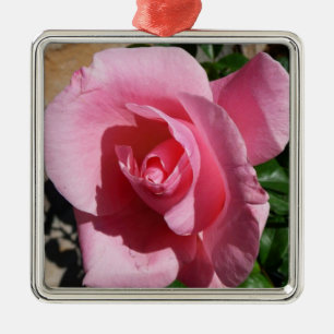 Rosa ros III Garden Blommigt Julgransprydnad Metall