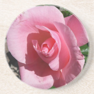 Rosa ros III Garden Blommigt Underlägg Sandsten