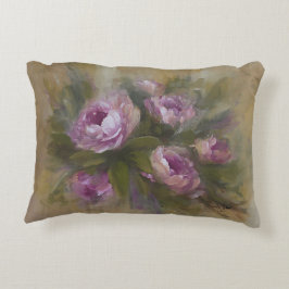 Rosa ros inomhus/utomhus prydnadskudde