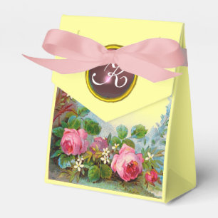 ROSA ROS,JASMINES BRÖLLOP GEM MONOGRAM Gult Presentaskar