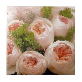 Rosa ros kakelplatta