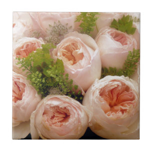 Rosa ros kakelplatta