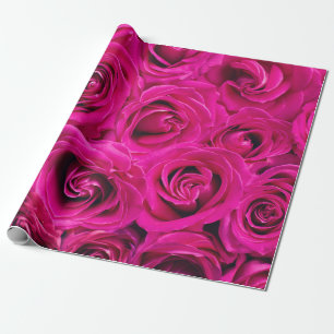 Rosa ros (Kärlek och Romantik) Presentpapper
