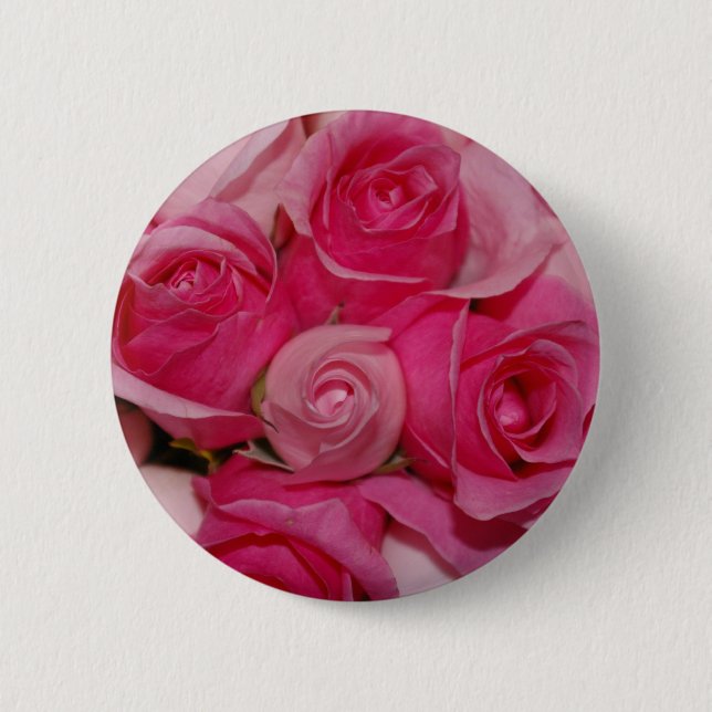 Rosa ros - knäppas knapp (Framsida)