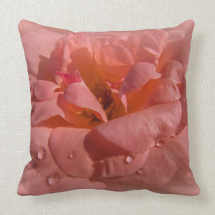 Rosa ros kudde