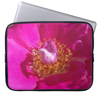 Rosa ros laptop fodral