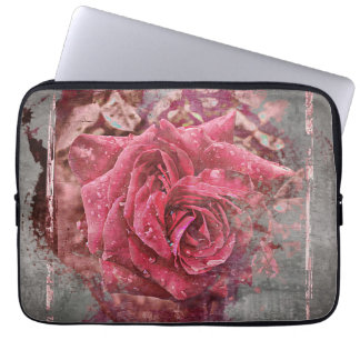 Rosa ros laptop sleeve