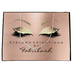 Rosa ros Lash  Makeup Minimal Branding