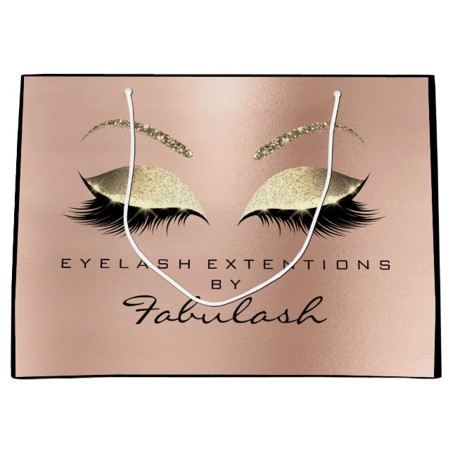 Rosa ros Lash  Makeup Minimal Branding (Framsidan)