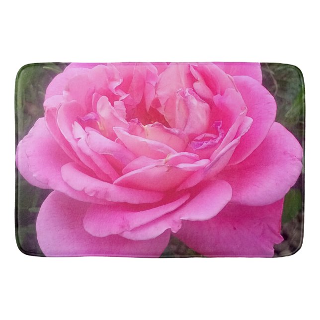 Rosa ros "Leonardo Da Vinci" Badrumsmatta (Framsidan)