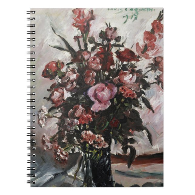 Rosa ros | Lovis Corinth Anteckningsbok (Framsidan)