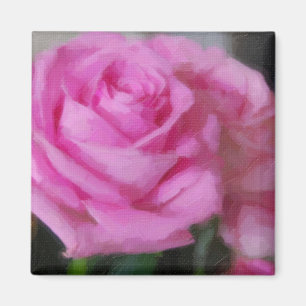 Rosa ros magnet